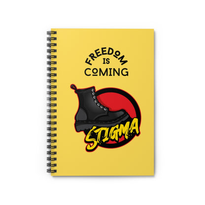 Freedom is Coming/ Spiral Notebook